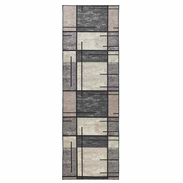 vidaXL Vaip R&auml;tikutoru LESAKA Pruun 50 x 400 cm Diamantveluur