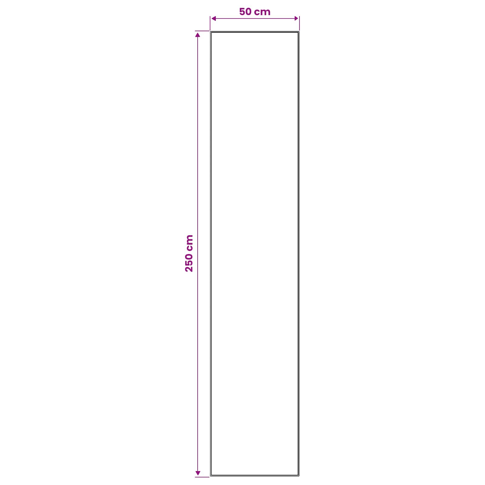 Vloerkleedloper ORIZ 1150 gsm Zwart gaaspatroon image 4