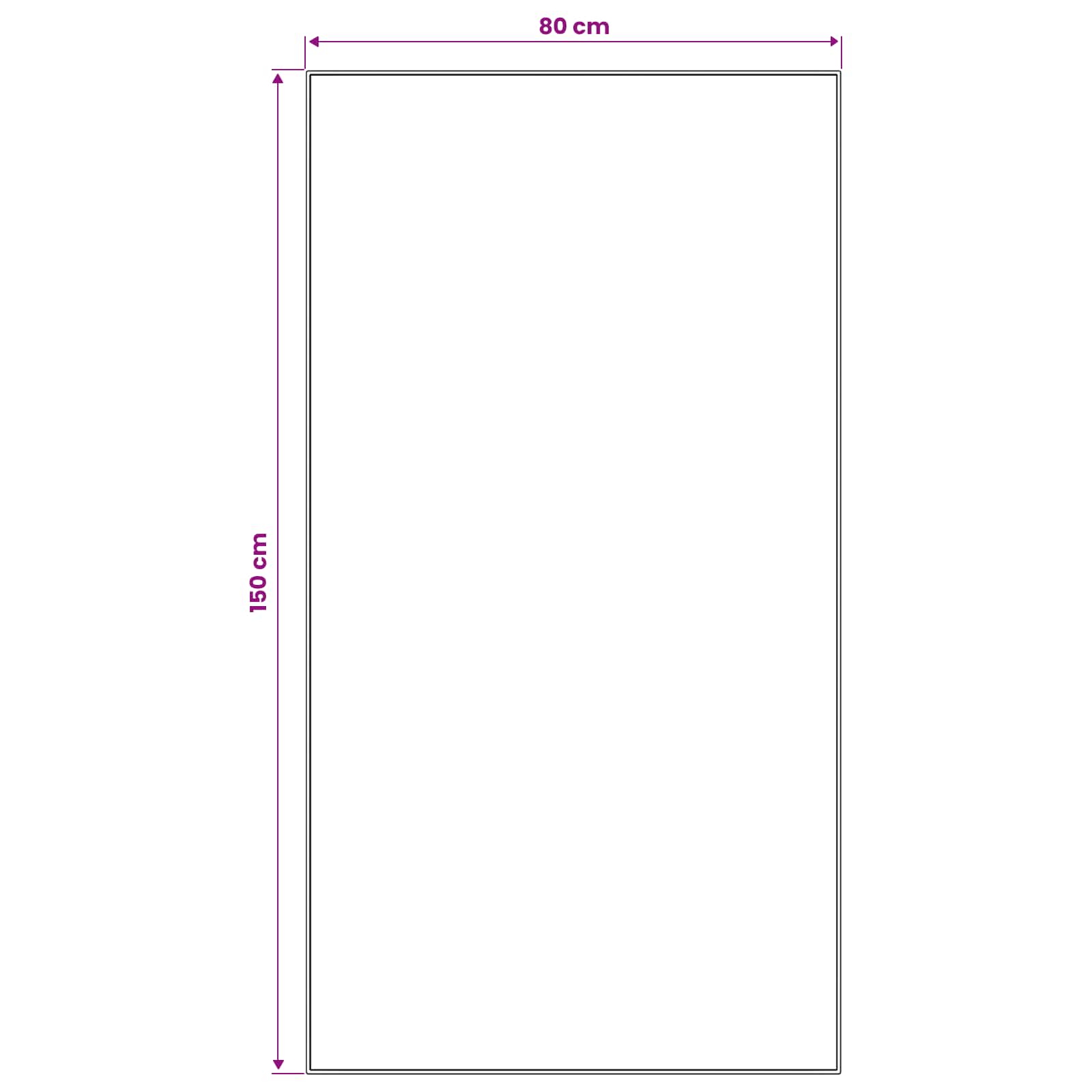 Vloerkleedloper ORIZ 1150 gsm Zwart gaaspatroon image 4