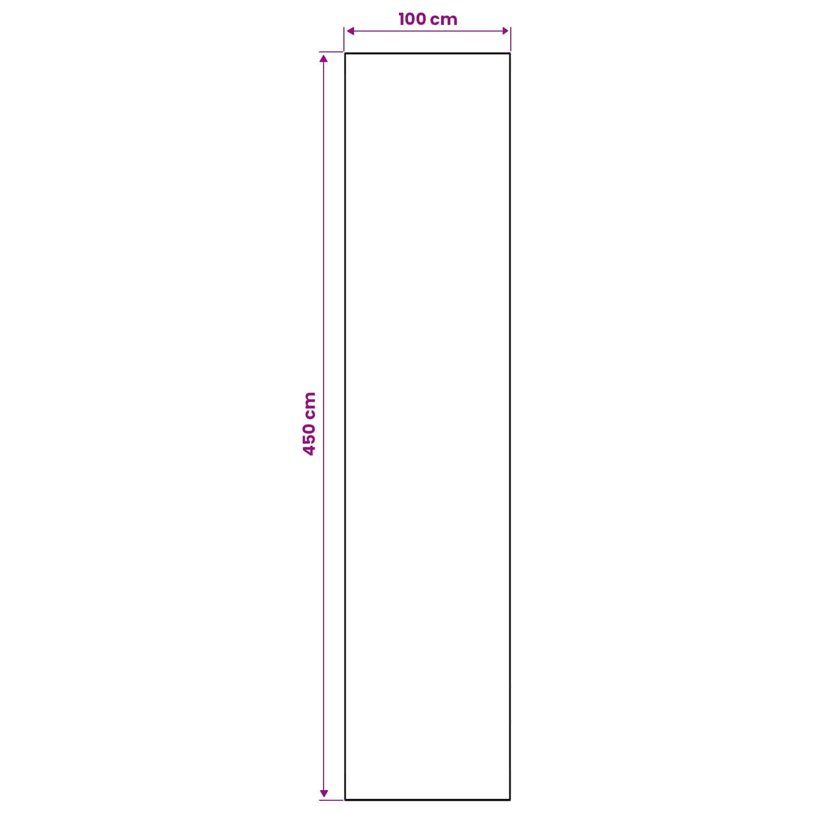 Vloerkleedloper ORIZ 1150 gsm Zwart gaaspatroon image 4