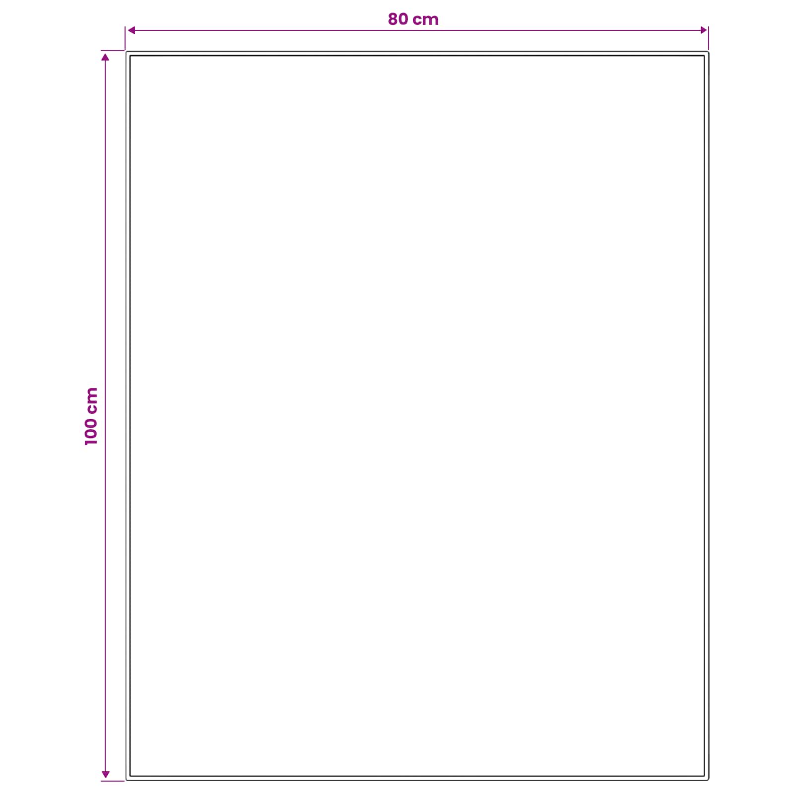 Vloerkleedloper ORIZ 1150 gsm Grijs en Wit 100% polyestervilt image 4