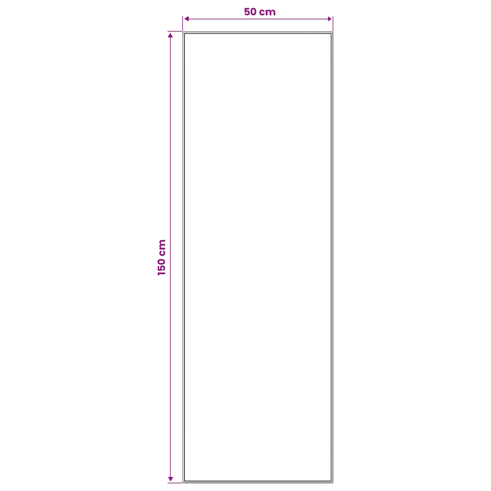 Vloerkleedloper ORIZ 1150 gsm Zwart gaaspatroon image 4