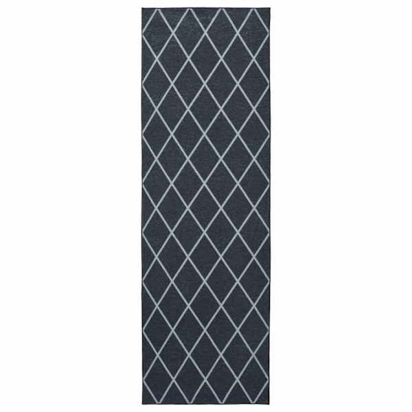 vidaXL Vaip R&auml;tikutoru ORIZ 1150 gsm Must v&otilde;rgumuster