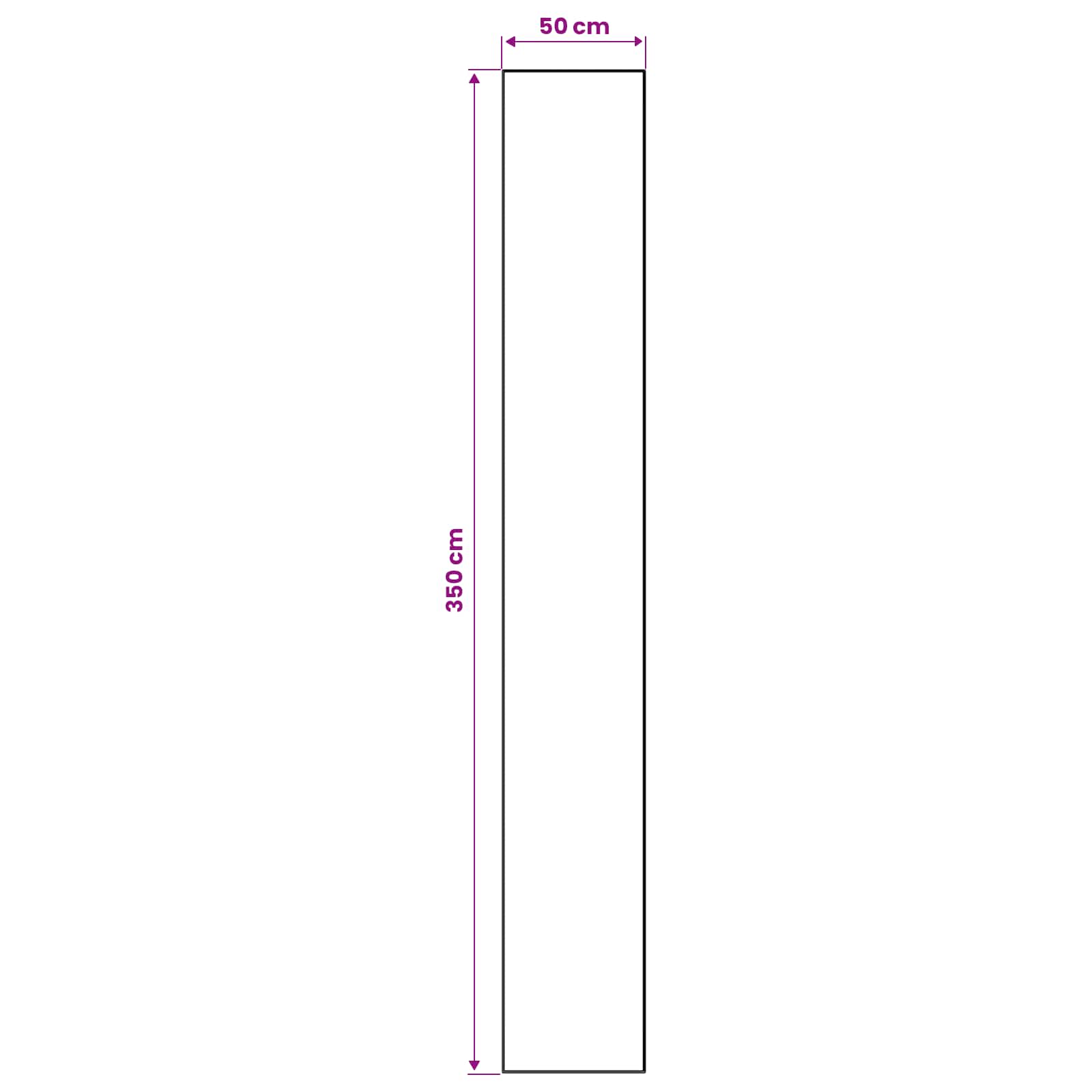 Vloerkleedloper ORIZ 1150 gsm Zwart gaaspatroon image 4