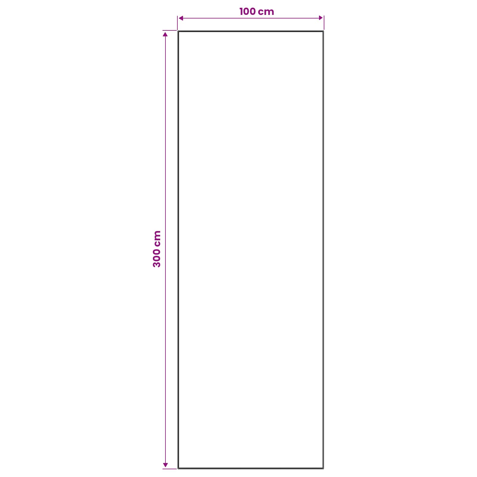 Vloerkleedloper ORIZ 1150 gsm Zwart gaaspatroon image 4