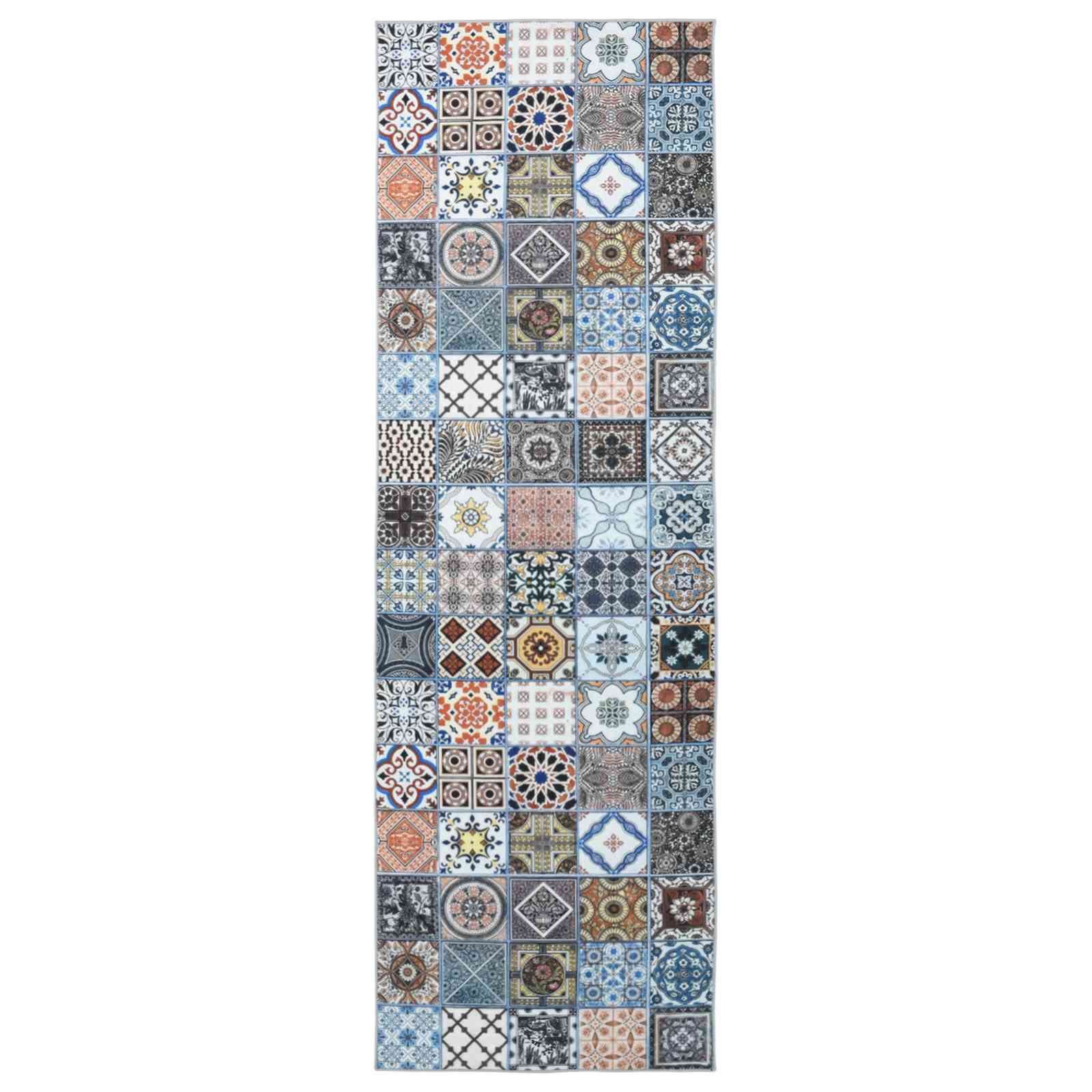 Vloerkleedloper ORIZ 1150 gsm Blauw 100% polyestervilt image 2