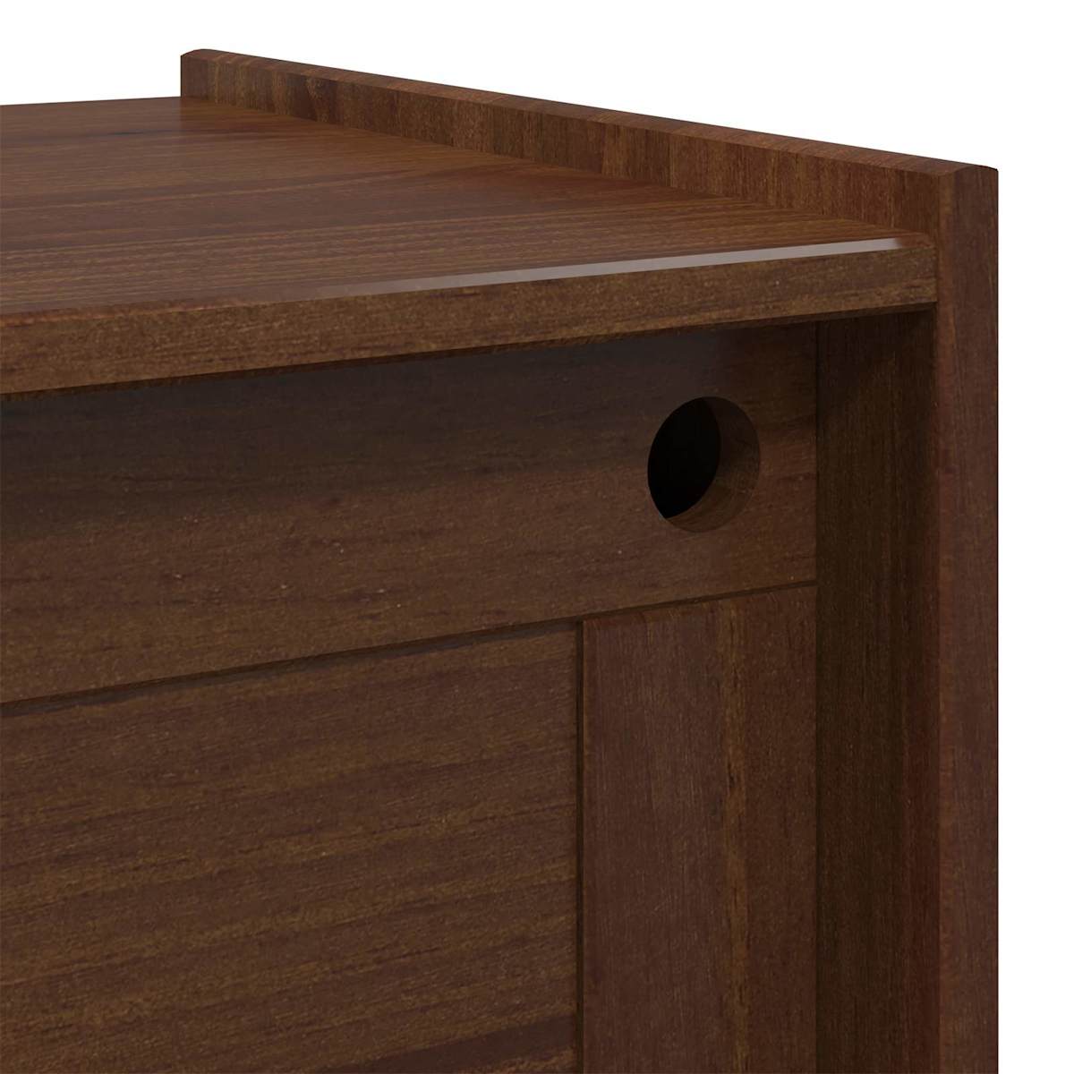 Konsolbord BILBAO Mørk karamel 80 x 40 x 95 cm - Billede 6
