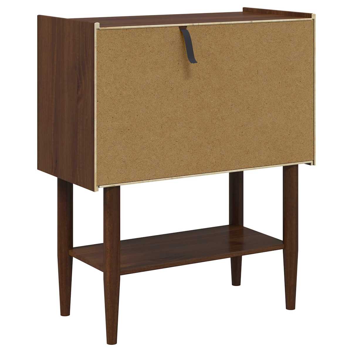 Konsolbord BILBAO Mørk karamel 80 x 40 x 95 cm - Billede 5
