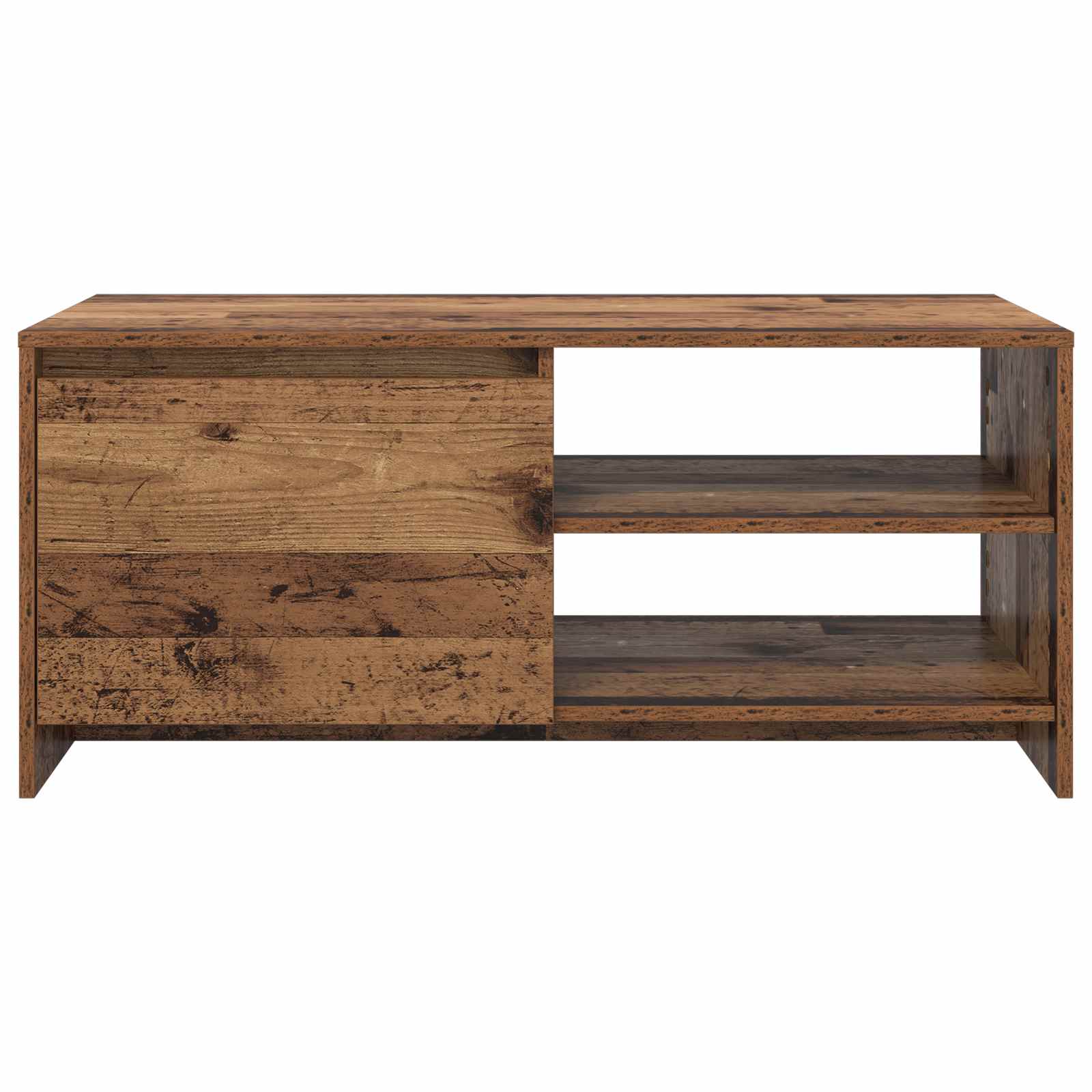 Масичка за кафе Дъбова дървесина 102 x 50 x 45 см – снимка 3