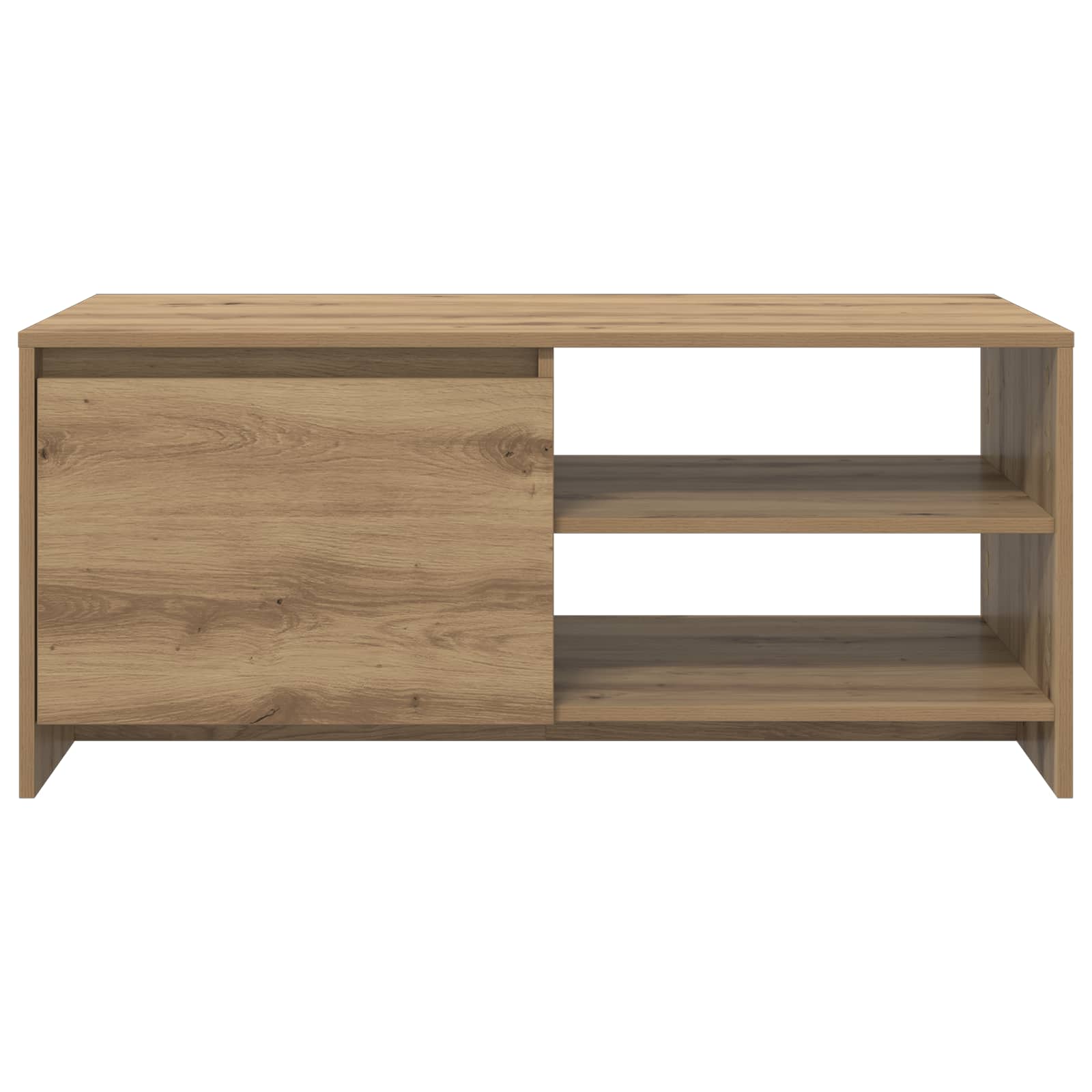 Масичка за кафе Дъб артизан 102 x 50 x 45 см – снимка 3
