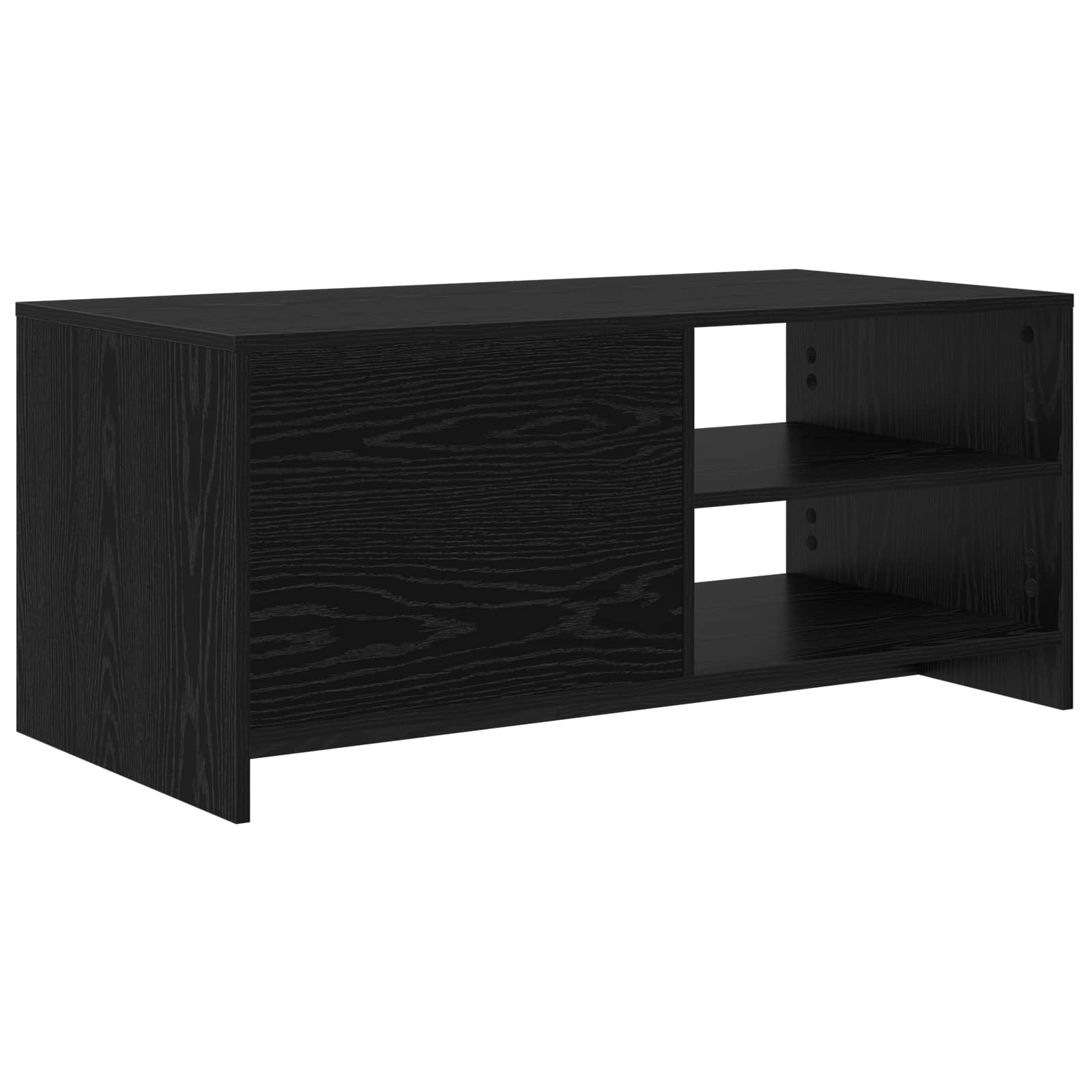 Klubska miza Črni hrast 102 x 50 x 45 cm Obdelan les