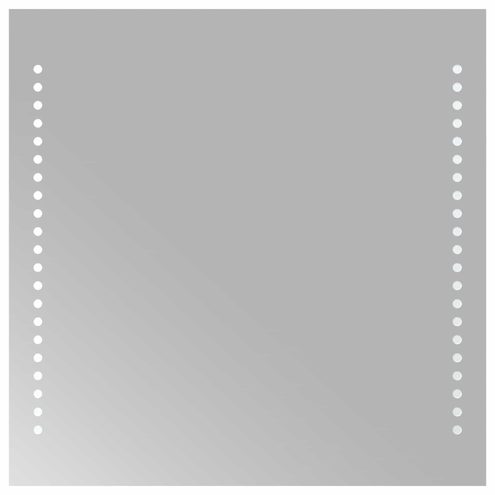 LED Badkamer Spiegel Transparant 40 x 40 cm gehard glas image 2