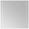 vidaXL LED vannitoa peegel L&auml;bipaistev 50 x 50 cm karastatud klaas