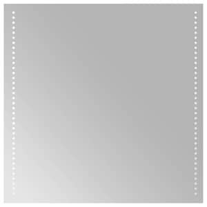 vidaXL LED vannitoa peegel L&auml;bipaistev 60 x 60 cm karastatud klaas