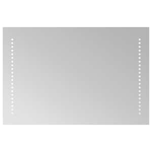 vidaXL LED vannitoa peegel L&auml;bipaistev 60 x 40 cm karastatud klaas