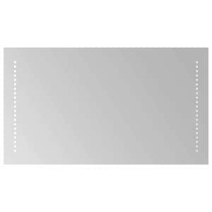 vidaXL LED vannitoa peegel L&auml;bipaistev 70 x 40 cm karastatud klaas