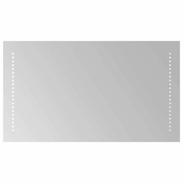 vidaXL LED vannitoa peegel L&auml;bipaistev 70 x 40 cm karastatud klaas