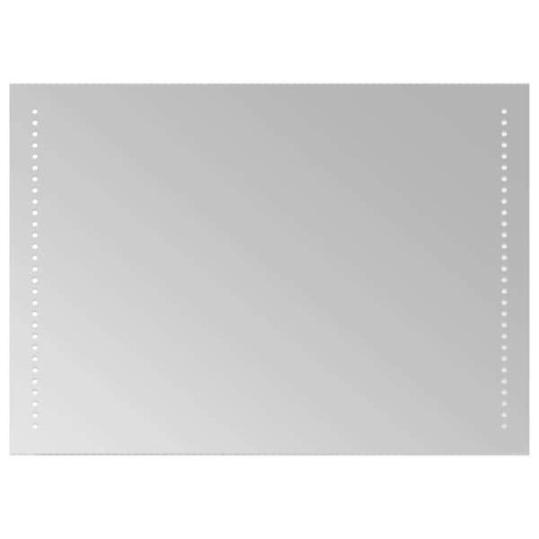 vidaXL LED vannitoa peegel L&auml;bipaistev 70 x 50 cm karastatud klaas