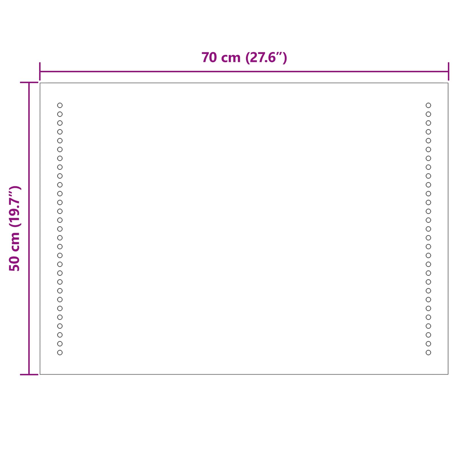 LED Badkamer Spiegel Doorzichtig 70 x 50 cm gehard glas image 9