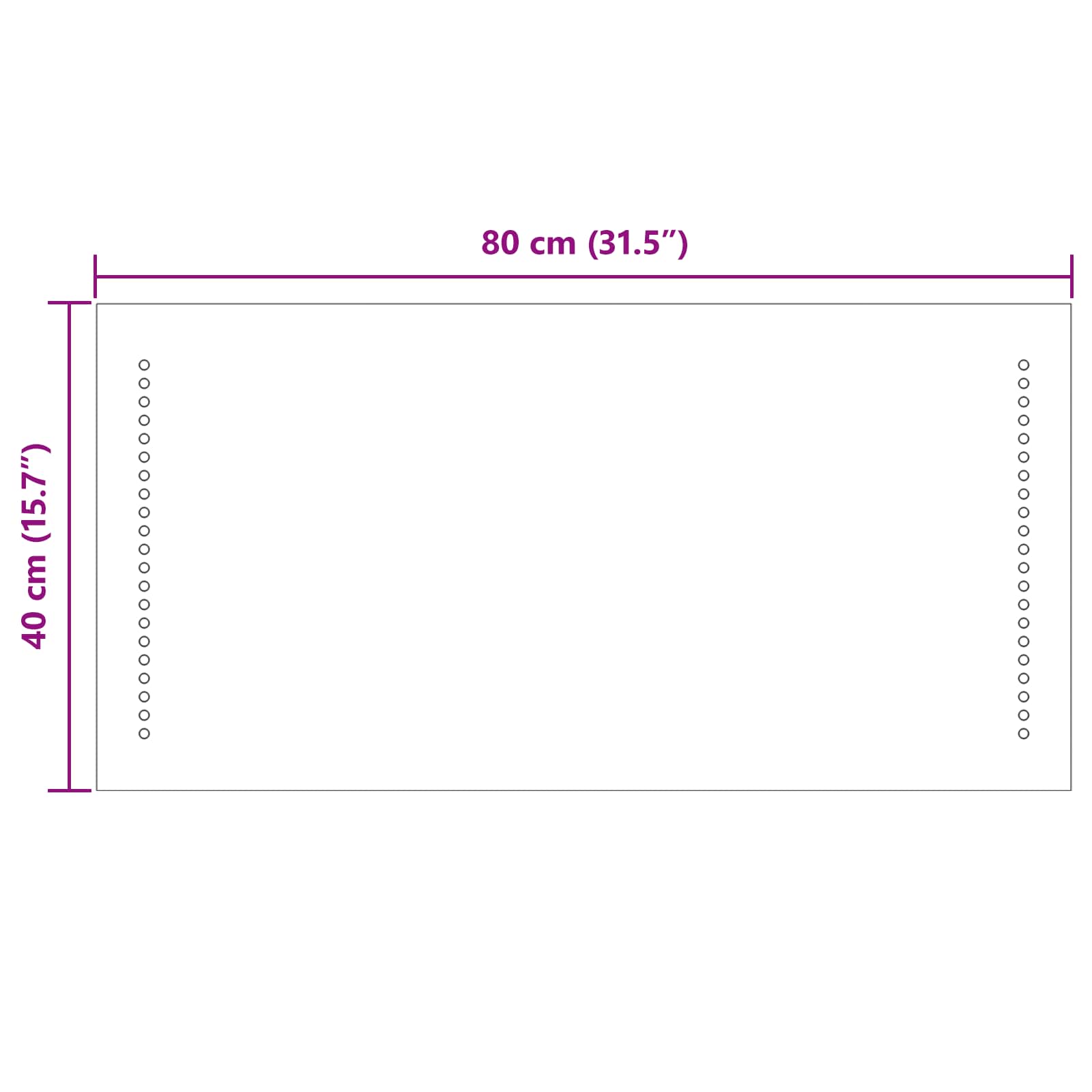 LED Badkamer Spiegel Doorzichtig 80 x 40 cm gehard glas image 9