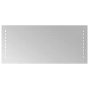 vidaXL LED vannitoa peegel L&auml;bipaistev 90 x 40 cm karastatud klaas