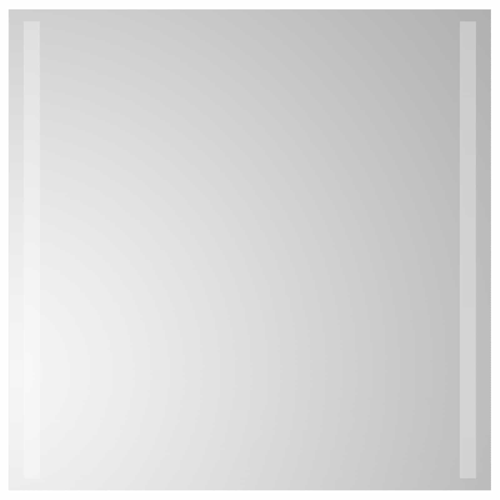 LED Badkamer Spiegel Transparant 60 x 60 cm gehard glas image 2