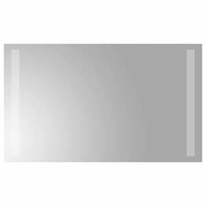 vidaXL LED vannitoa peegel L&auml;bipaistev 50 x 30 cm karastatud klaas
