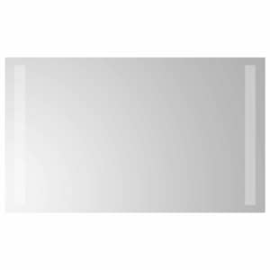 vidaXL LED vannitoa peegel L&auml;bipaistev 60 x 30 cm karastatud klaas