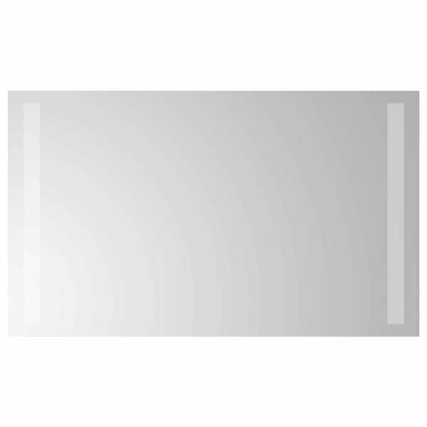vidaXL LED vannitoa peegel L&auml;bipaistev 60 x 30 cm karastatud klaas