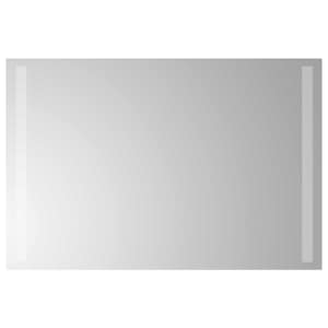 vidaXL LED vannitoa peegel L&auml;bipaistev 60 x 40 cm karastatud klaas