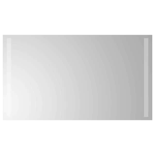 vidaXL LED vannitoa peegel L&auml;bipaistev 70 x 40 cm karastatud klaas