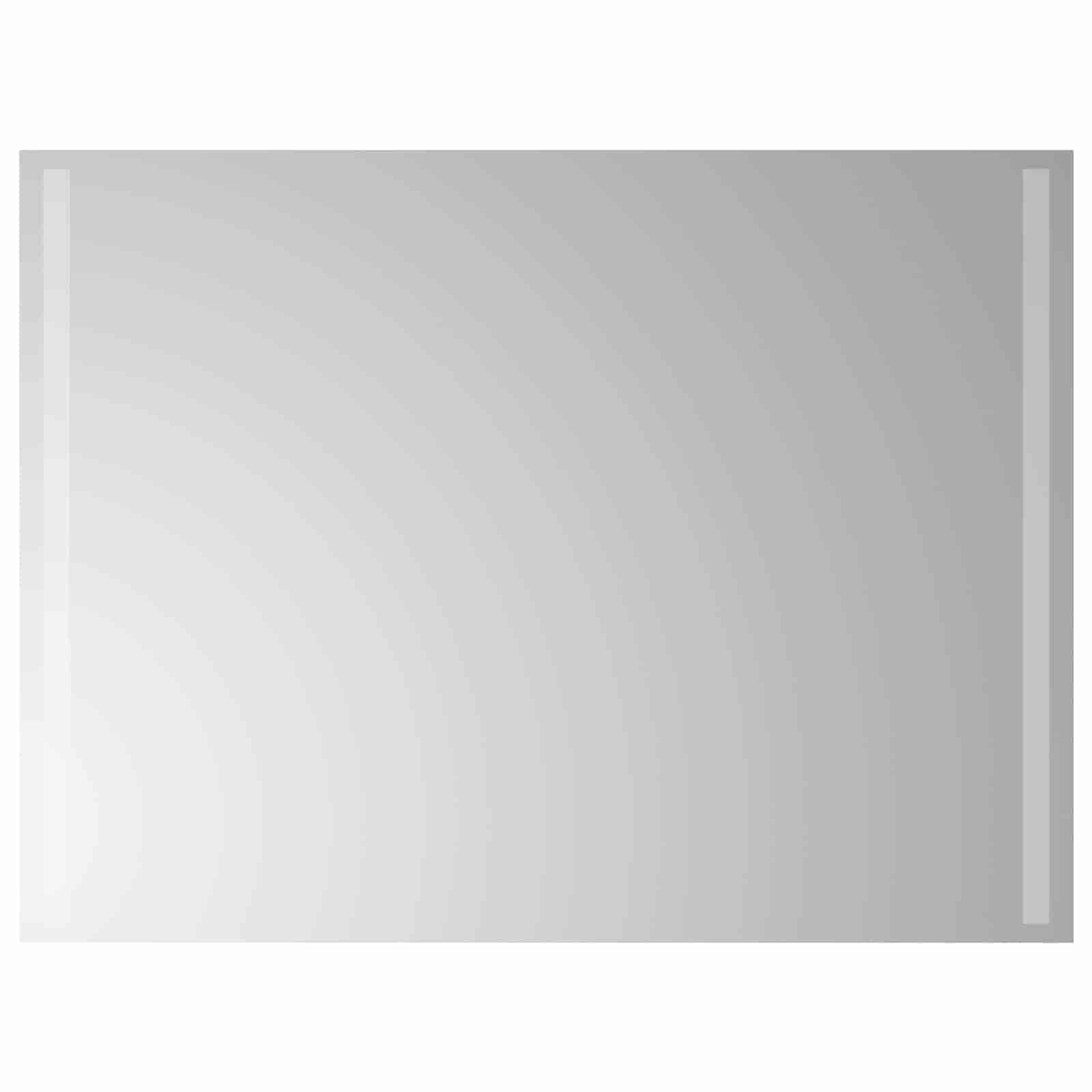 LED Badkamer Spiegel Transparant 80 x 60 cm gehard glas image 2