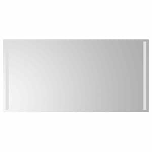 vidaXL LED vannitoa peegel L&auml;bipaistev 100 x 50 cm karastatud klaas