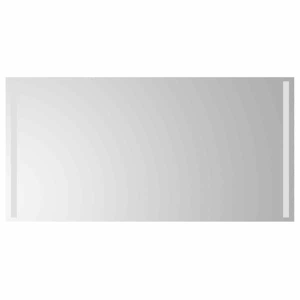 vidaXL LED vannitoa peegel L&auml;bipaistev 100 x 60 cm karastatud klaas
