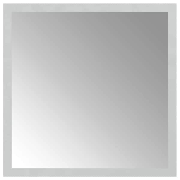 vidaXL LED vannitoa peegel L&auml;bipaistev 30 x 30 cm karastatud klaas