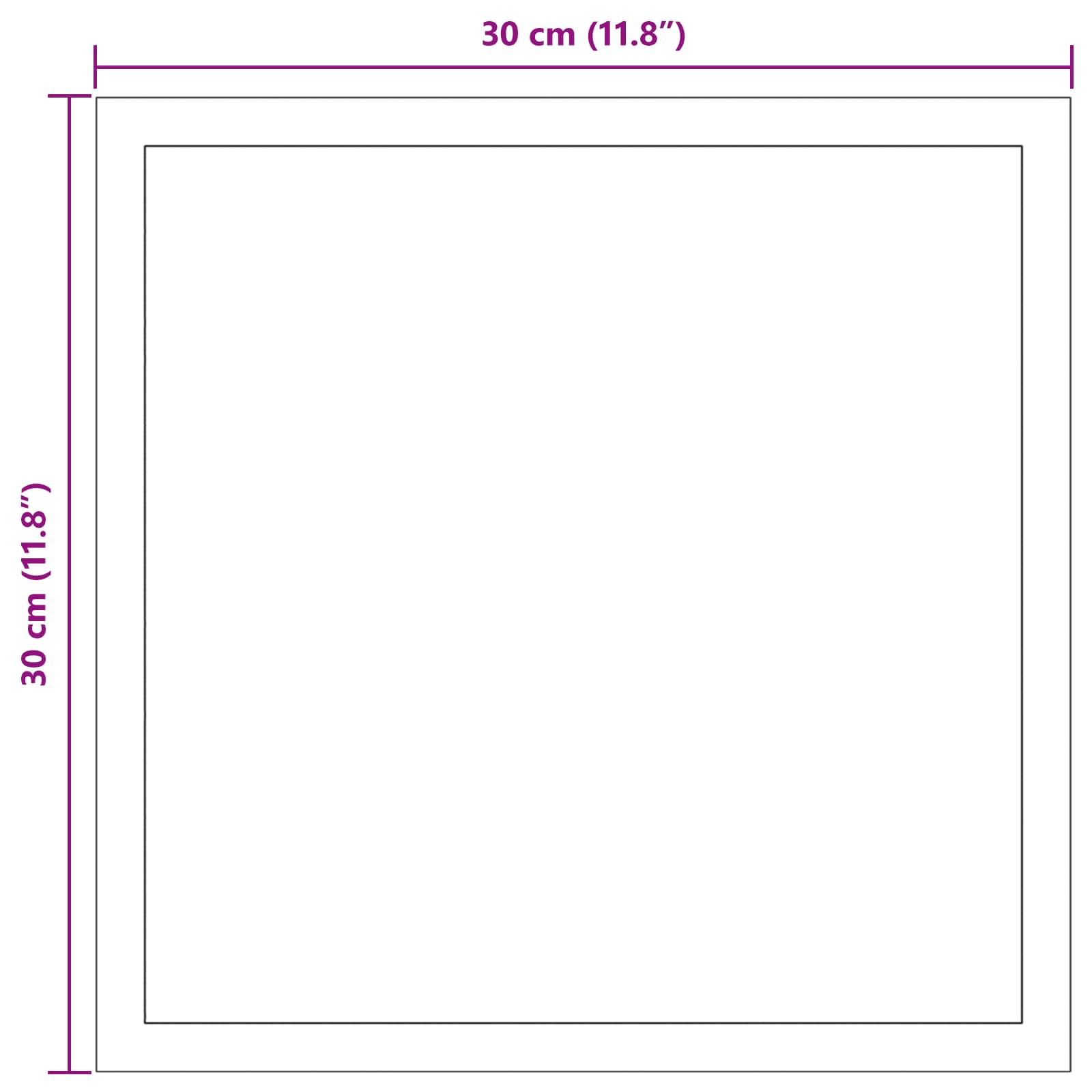 LED Badkamer Spiegel Transparant 30 x 30 cm gehard glas image 5