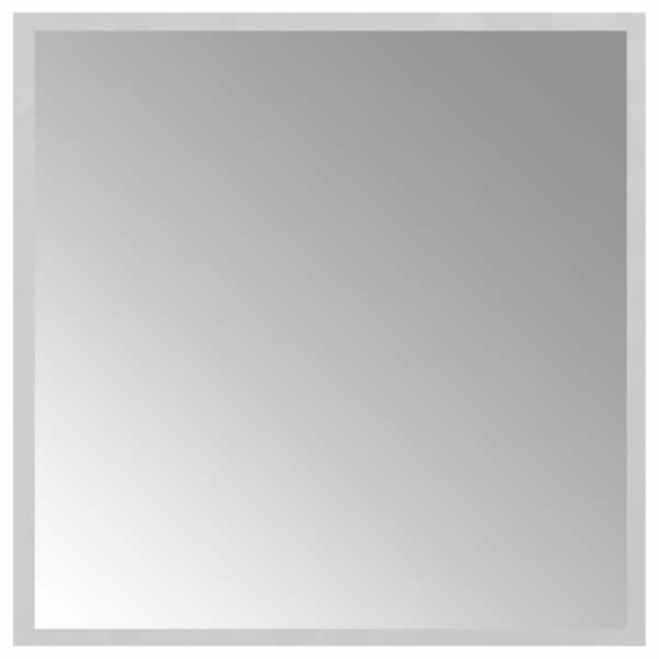 vidaXL LED vannitoa peegel L&auml;bipaistev 50 x 50 cm karastatud klaas