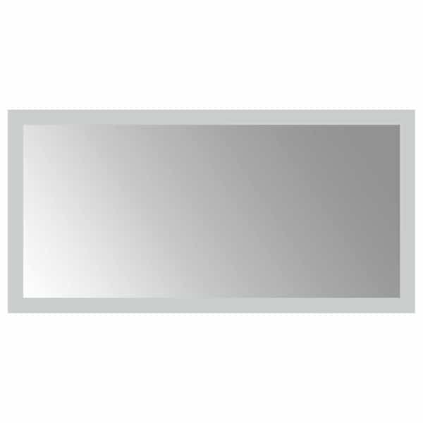 vidaXL LED vannitoa peegel L&auml;bipaistev 40 x 20 cm karastatud klaas