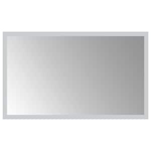 vidaXL LED vannitoa peegel L&auml;bipaistev 50 x 30 cm karastatud klaas