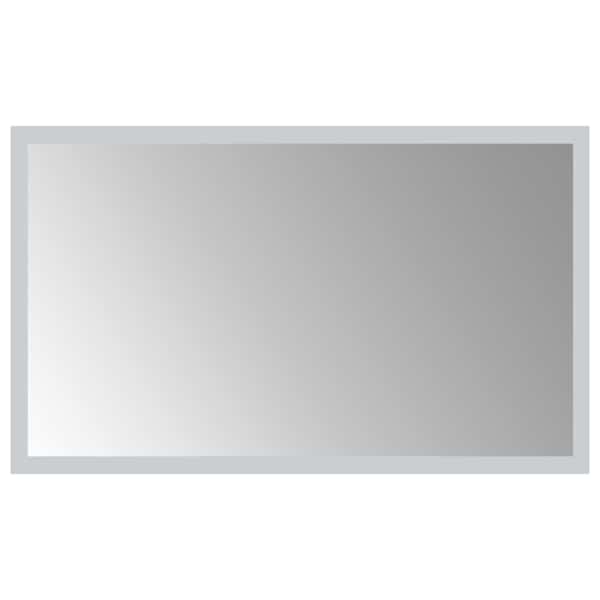 vidaXL LED vannitoa peegel L&auml;bipaistev 50 x 30 cm karastatud klaas