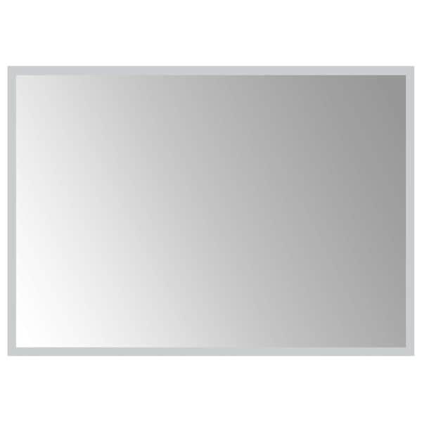 vidaXL LED vannitoa peegel L&auml;bipaistev 70 x 50 cm karastatud klaas