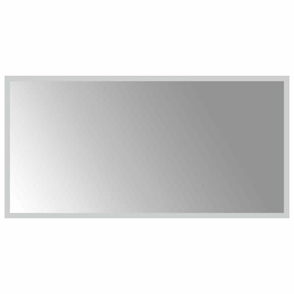 vidaXL LED vannitoa peegel L&auml;bipaistev 80 x 40 cm karastatud klaas