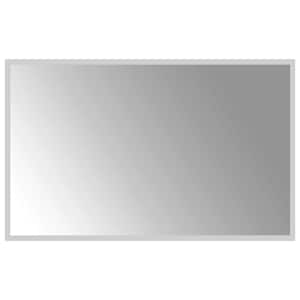 vidaXL LED vannitoa peegel L&auml;bipaistev 80 x 50 cm karastatud klaas
