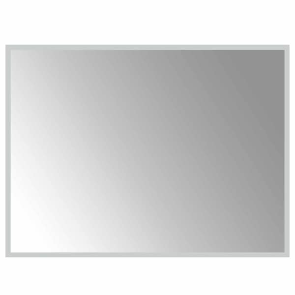 vidaXL LED vannitoa peegel L&auml;bipaistev 80 x 60 cm karastatud klaas