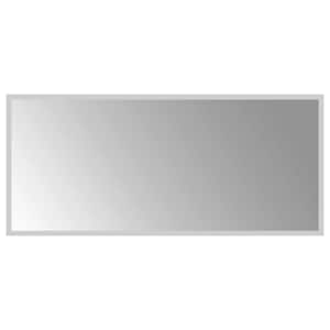 vidaXL LED vannitoa peegel L&auml;bipaistev 90 x 40 cm karastatud klaas