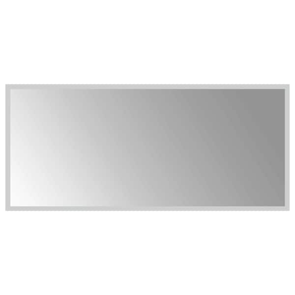 vidaXL LED vannitoa peegel L&auml;bipaistev 90 x 40 cm karastatud klaas