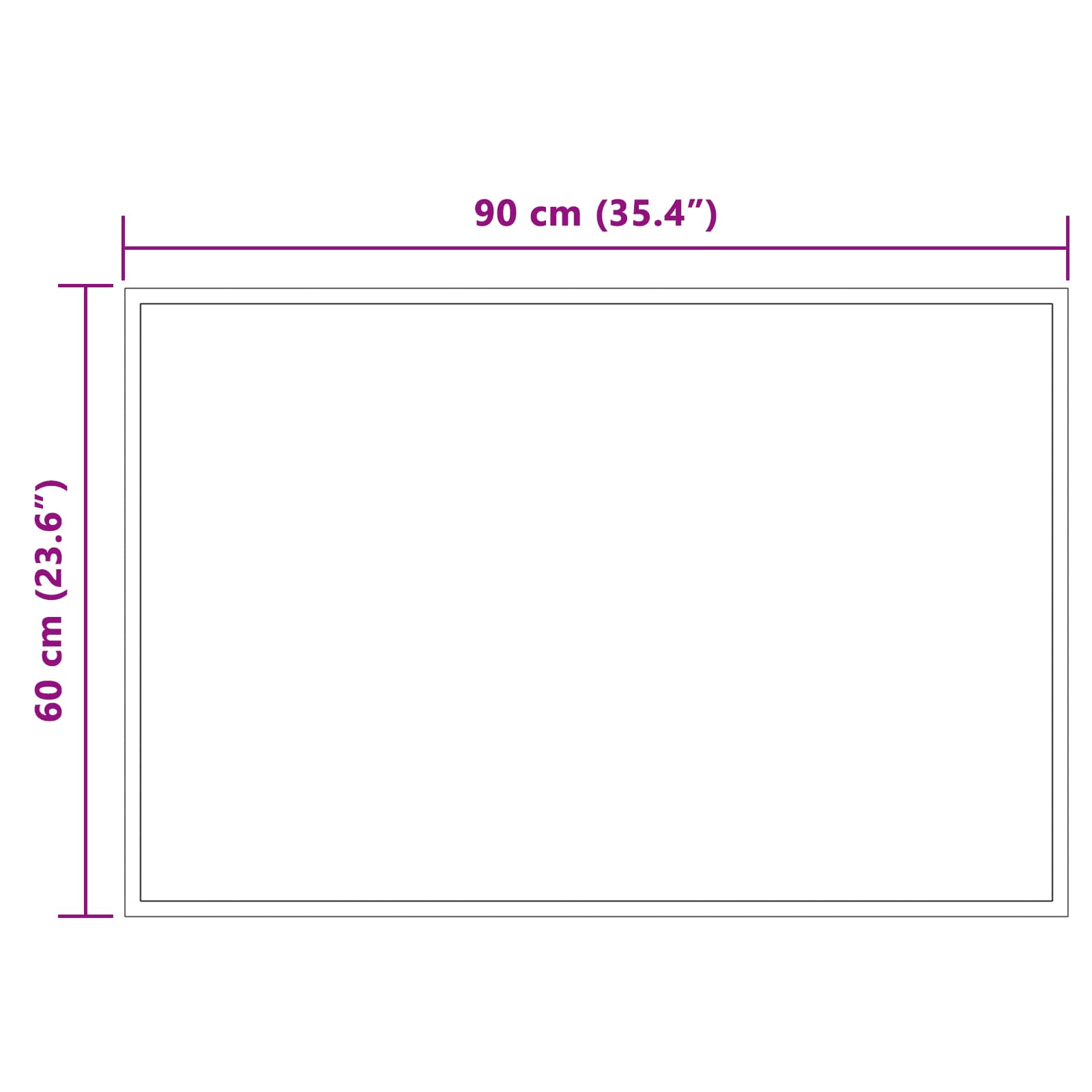 LED Badkamer Spiegel Transparant 90 x 60 cm gehard glas image 5