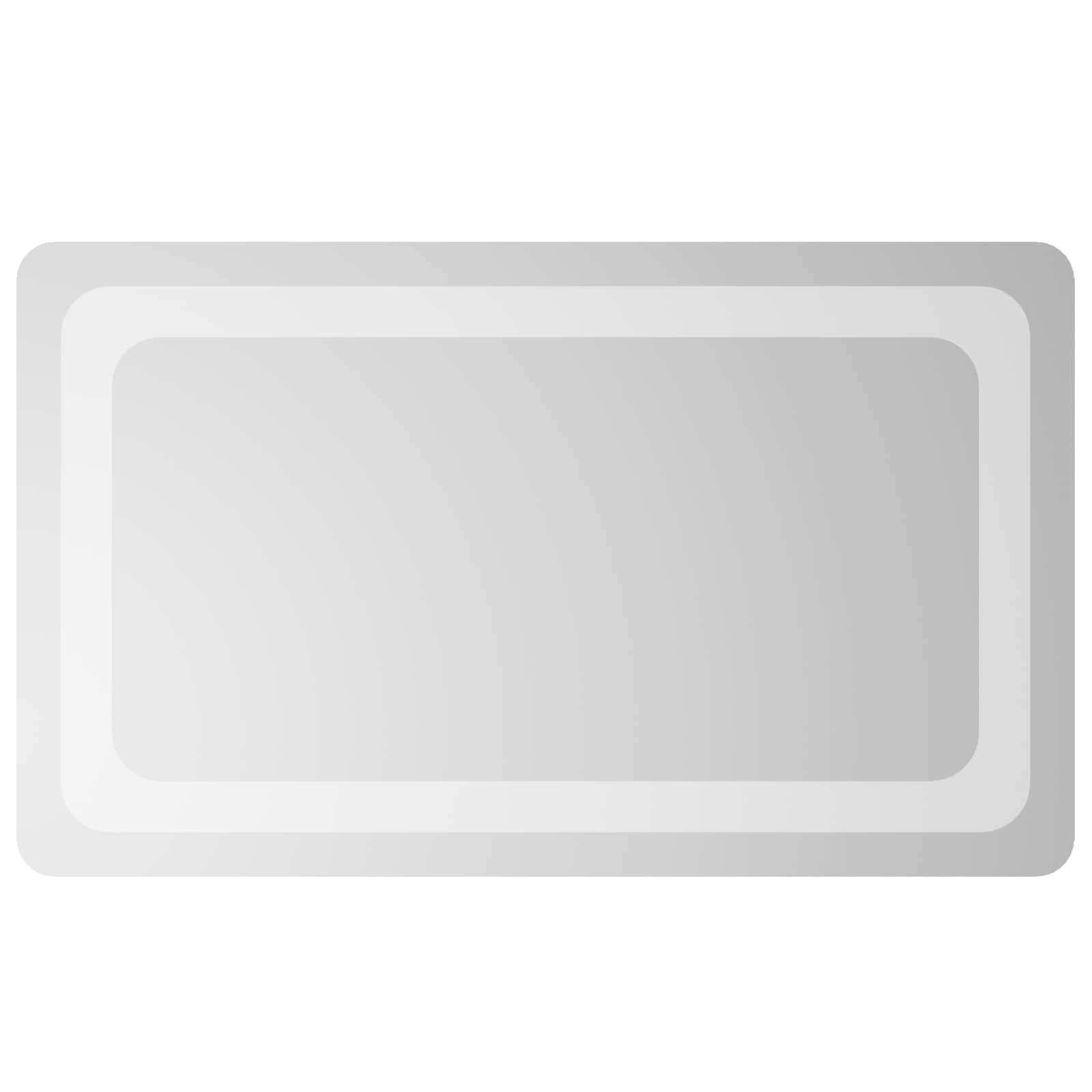 LED Badkamer Spiegel Transparant 50 x 30 cm gehard glas image 2