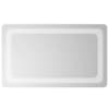 vidaXL LED vannitoa peegel L&auml;bipaistev 50 x 30 cm karastatud klaas