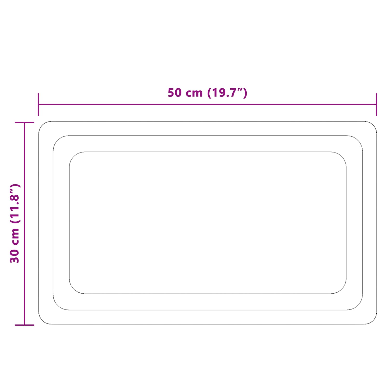 LED Badkamer Spiegel Transparant 50 x 30 cm gehard glas image 5